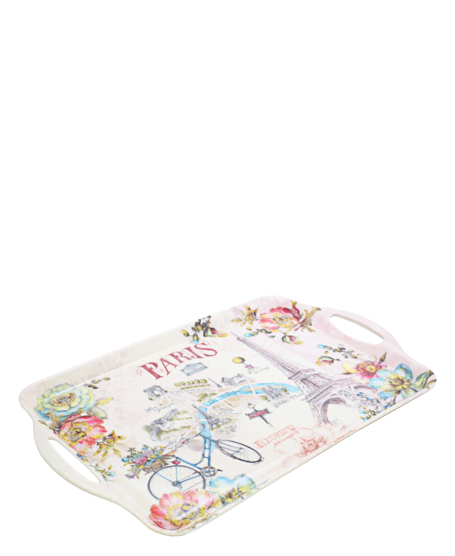 Kitchen Life Paris Tray - White