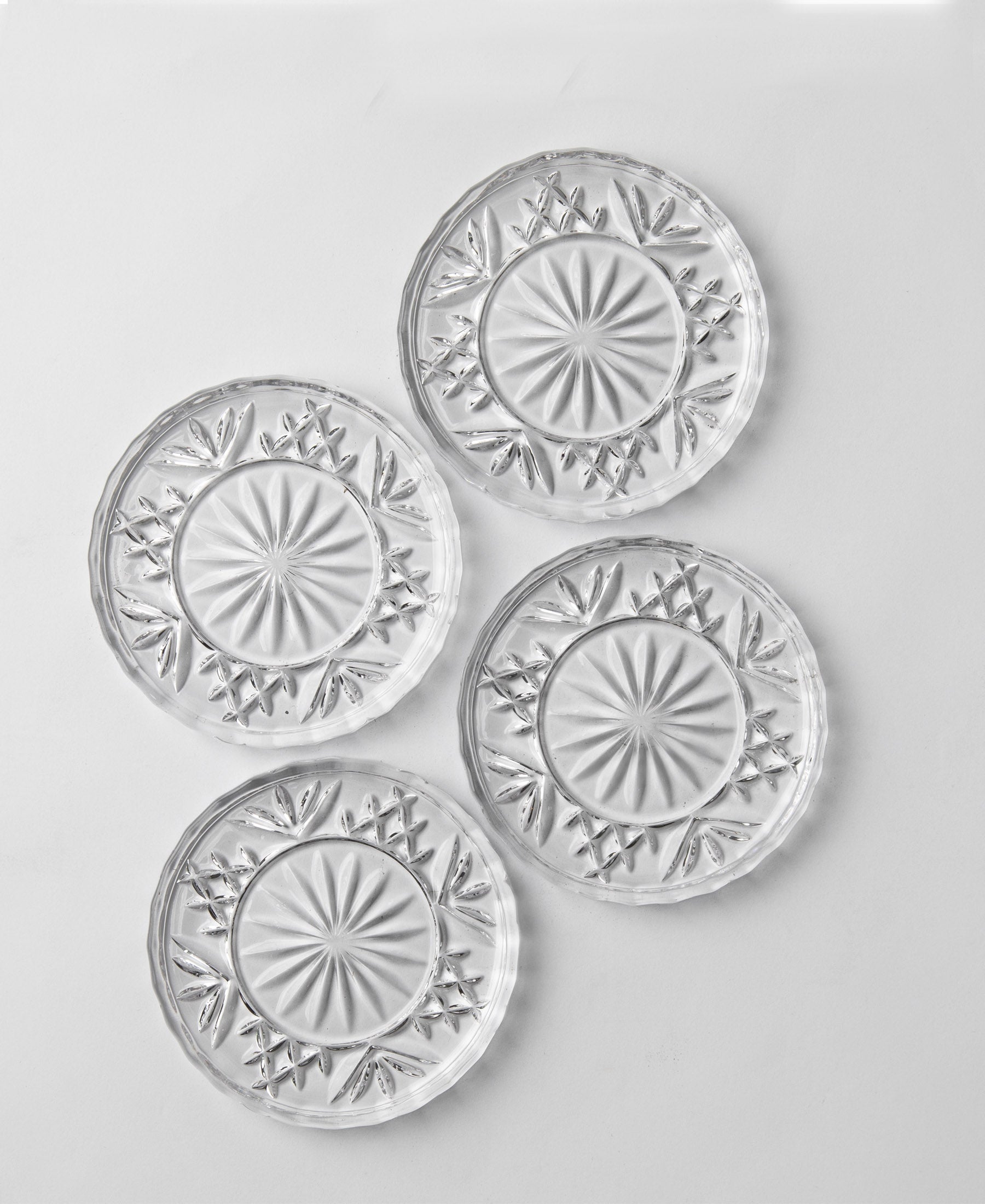 Paris Collection 4 Piece Coaster Set - Transparent – The Culinarium