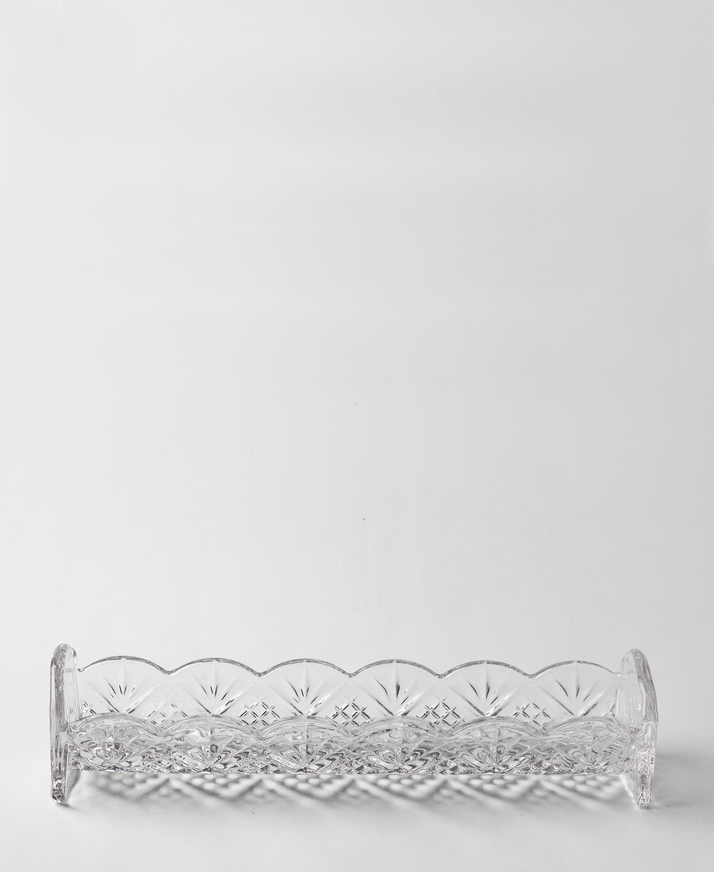 Paris Collection Cracker Tray - Transparent