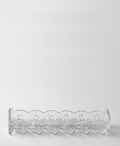Paris Collection Cracker Tray - Transparent