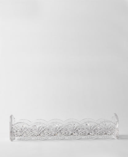 Paris Collection Cracker Tray - Transparent