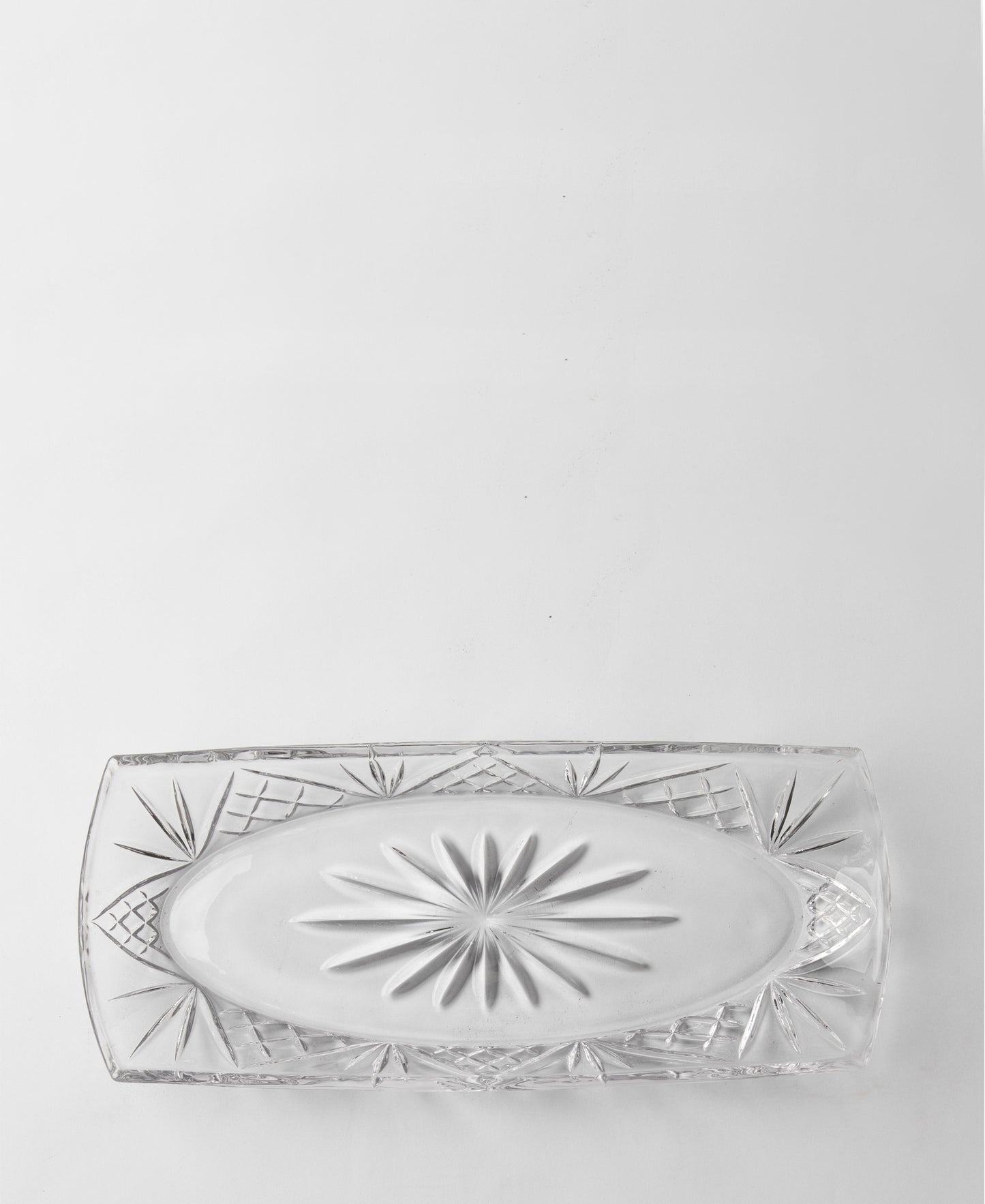 Paris Plateau Oval Platter - Transparent