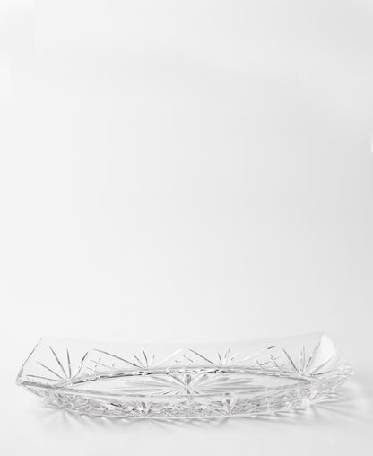 Paris Plateau Oval Platter - Transparent