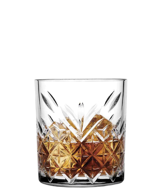 Pasabahce 4 Piece Timeless Whisky Glass Set - Clear