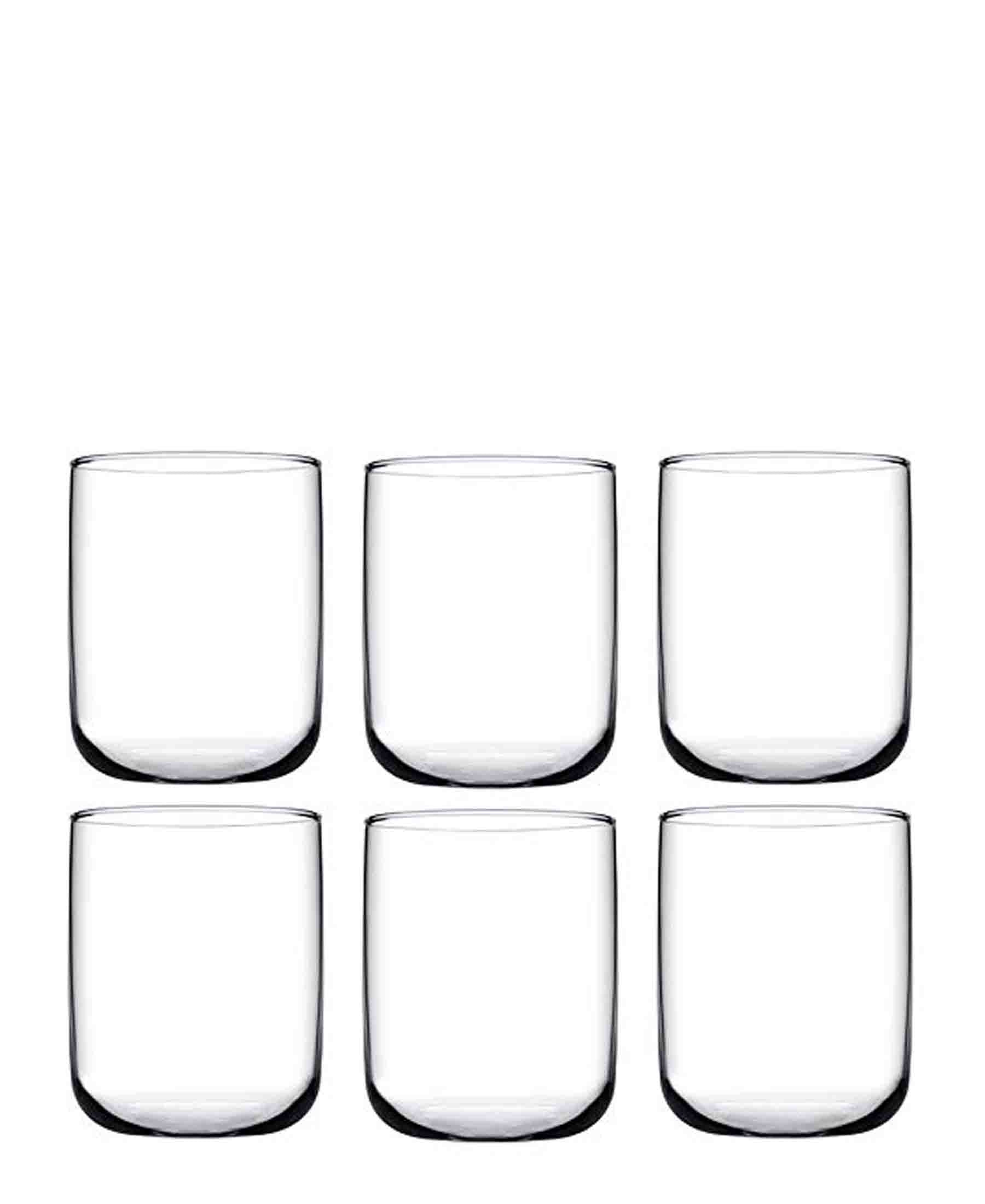Pasabahce 6 Piece 280ml Iconic Whisky Glass Set - Clear