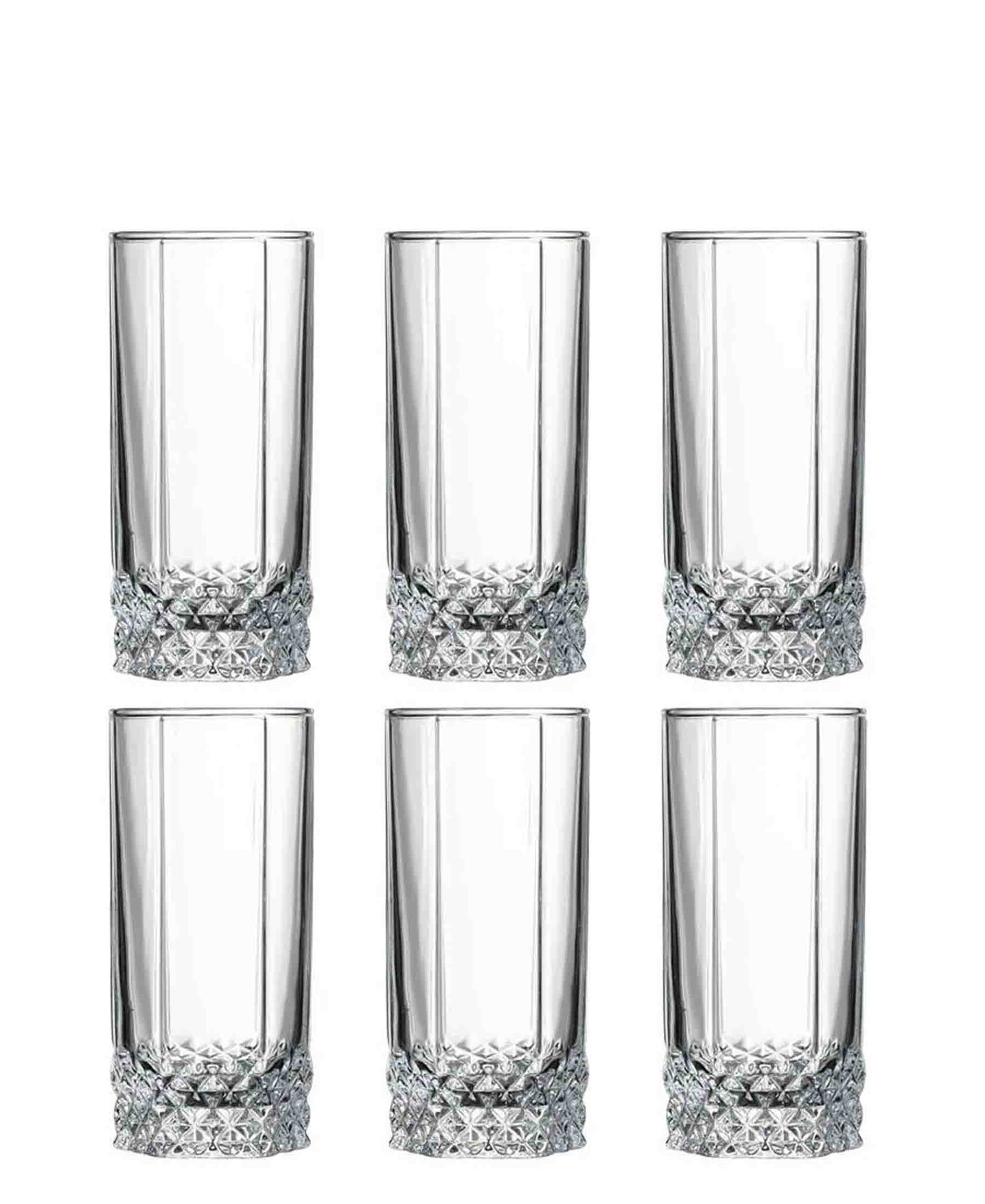 Pasabahce 6 Piece Valse Hiball 290ml Set - Clear