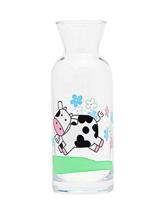 Pasabahce Milky Cow Patterned Carafe - Clear
