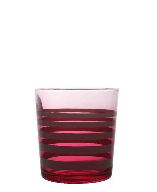 Pasabahce Enjoy Whisky 300ml Glass - Red