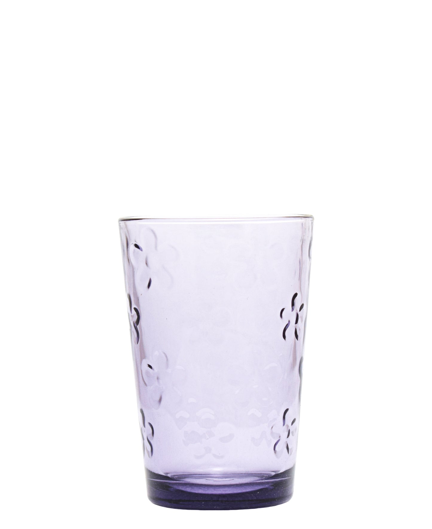 Pasabahce Flower Tumbler - Purple