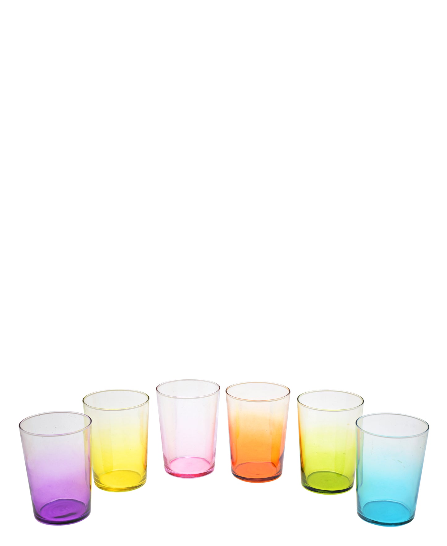 Pasabahce Workshop Tumbler 6 Piece - Assorted