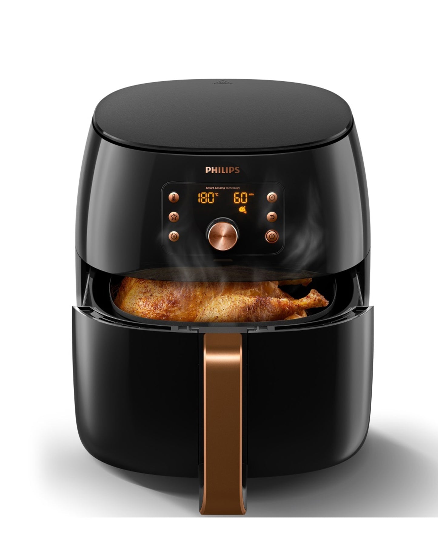 Philips XXL Twin Turbostar Air fryer - Black & Rose Gold