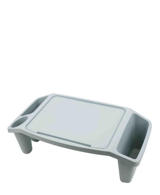 Portable Multi Purpose Tray & Drink Holder - Blue