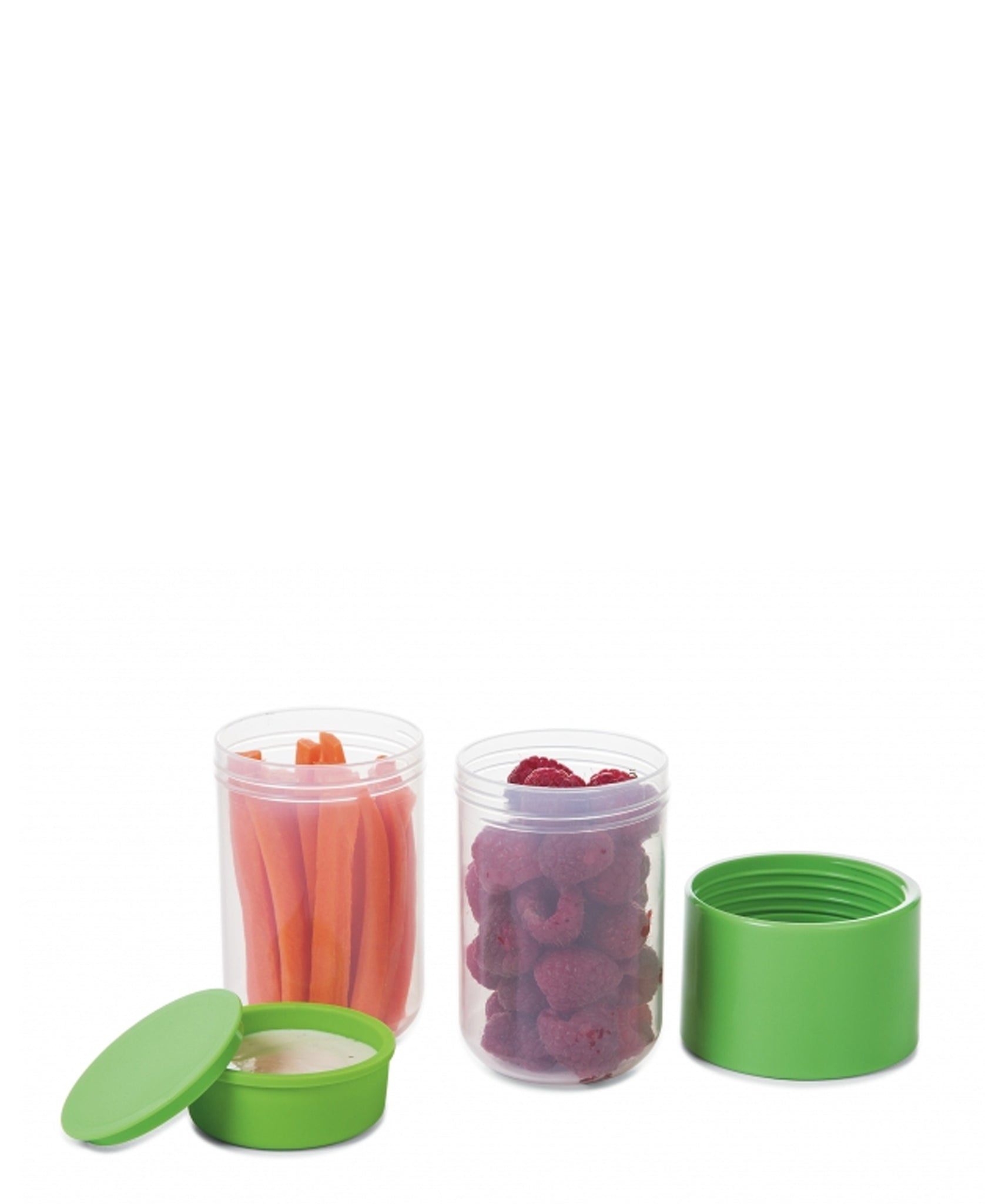 Progressive Prep Solutions On-the-Go! Snack Stack - Clear