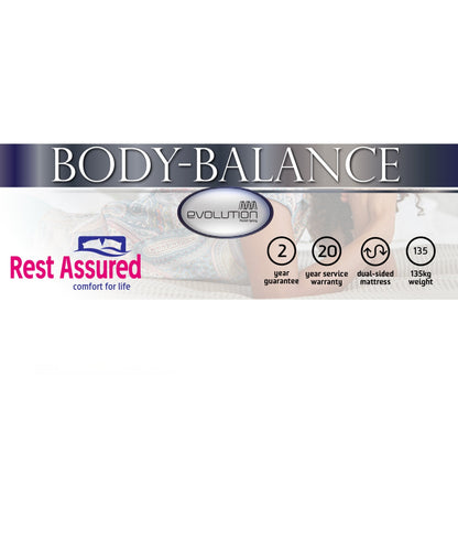 Rest Assured Body-Balance Bed Double
