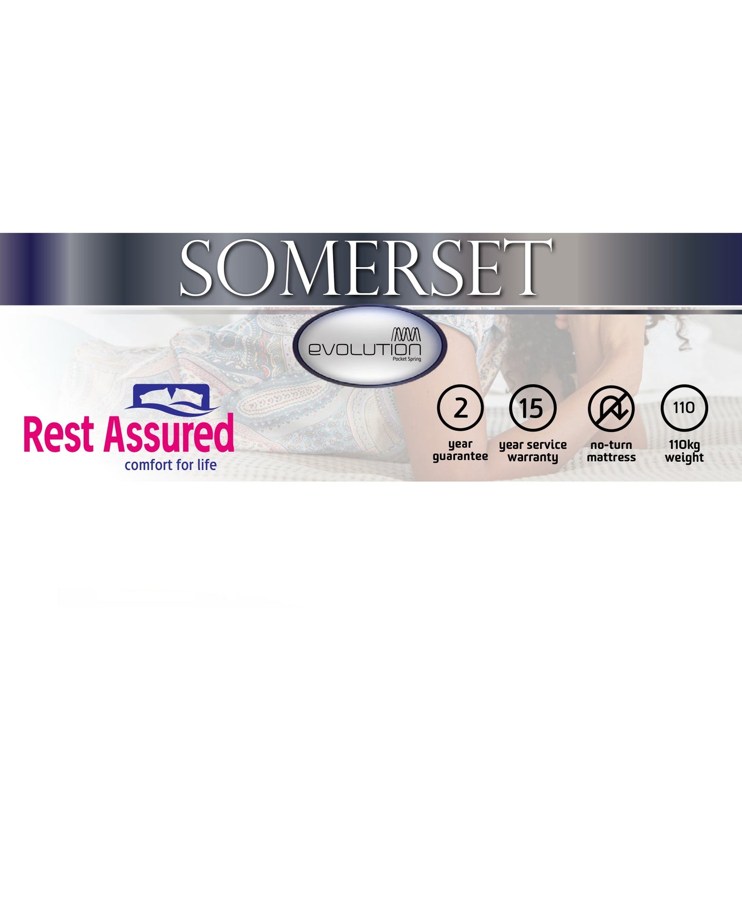Rest Assured Somerset Bed Double