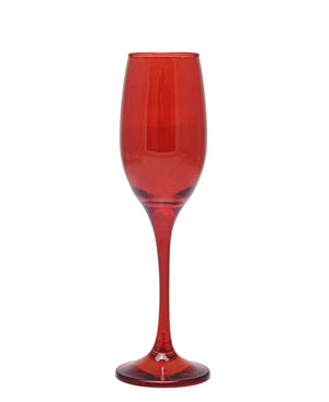 Kitchen Life Champagne Glass - Red
