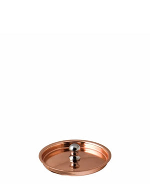 Regent Cookware Lid S/Steel To Fit 78mm Pot - Copper Plated