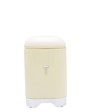 Retro Tea Bag Tin - Cream