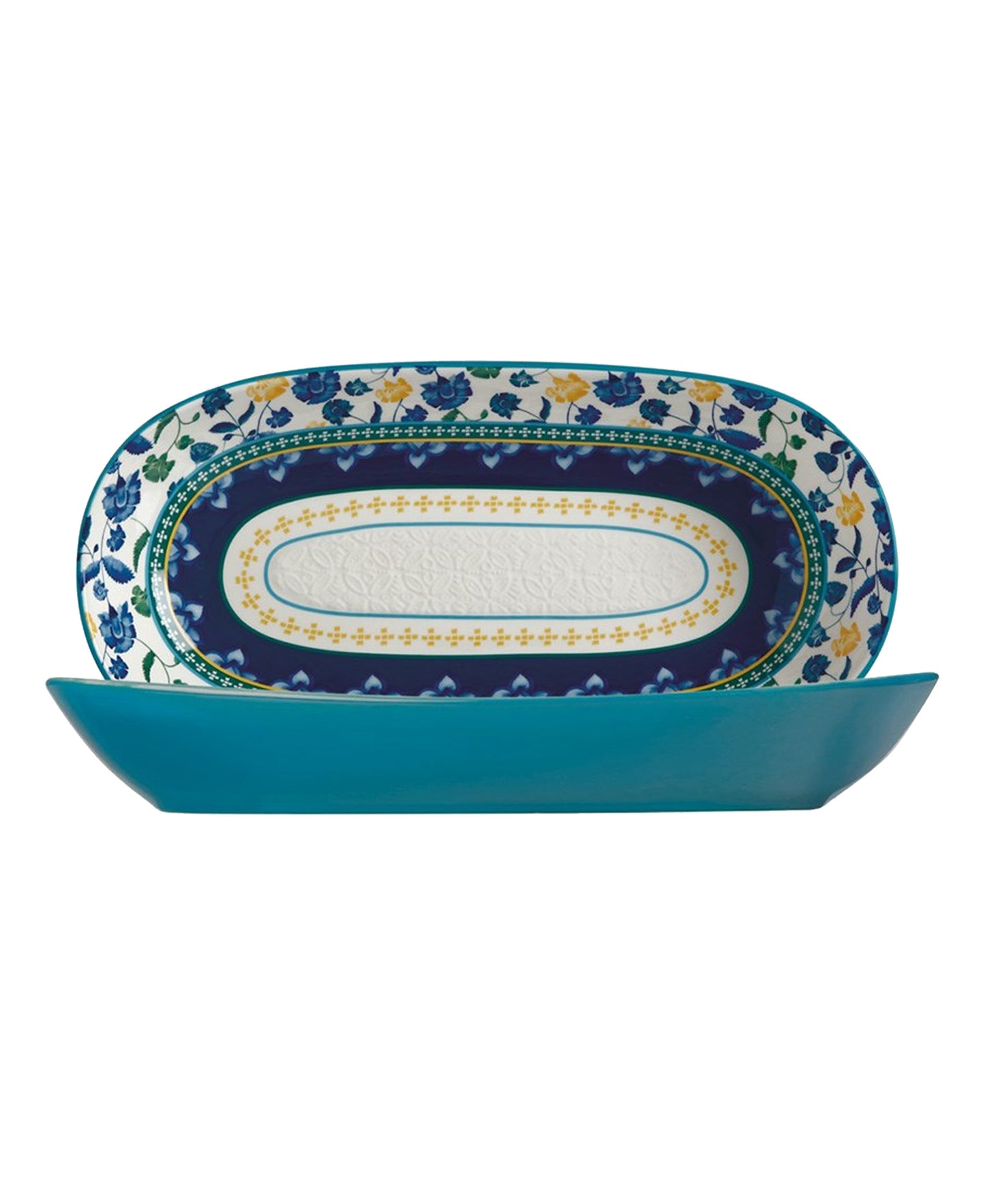 Maxwell & Williams Rhapsody Oblong Platter 43cm - Blue