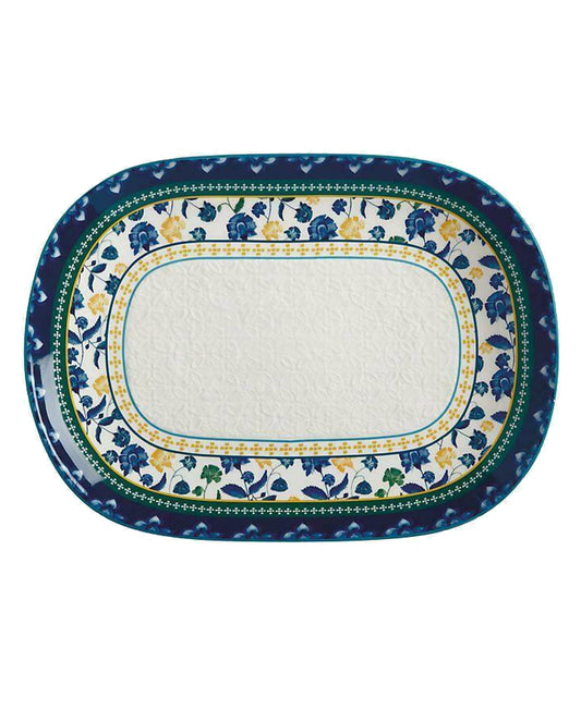 Maxwell & Williams Rhapsody Oblong Platter 45cm - Blue