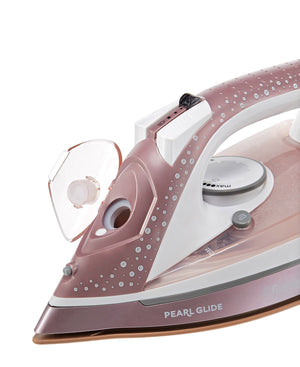 Russell Hobbs Pearl Glide Iron - White & Pink