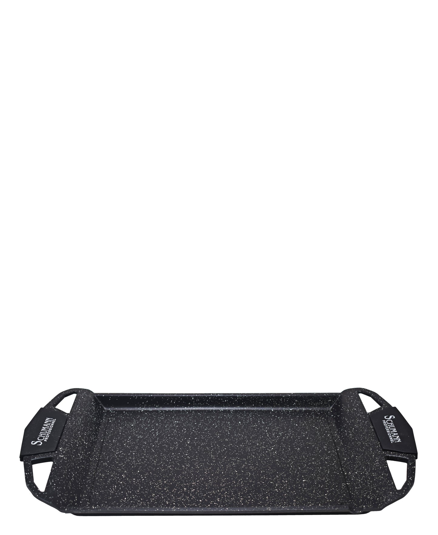 Schumann Plancha Grill Pan 48cm - Black