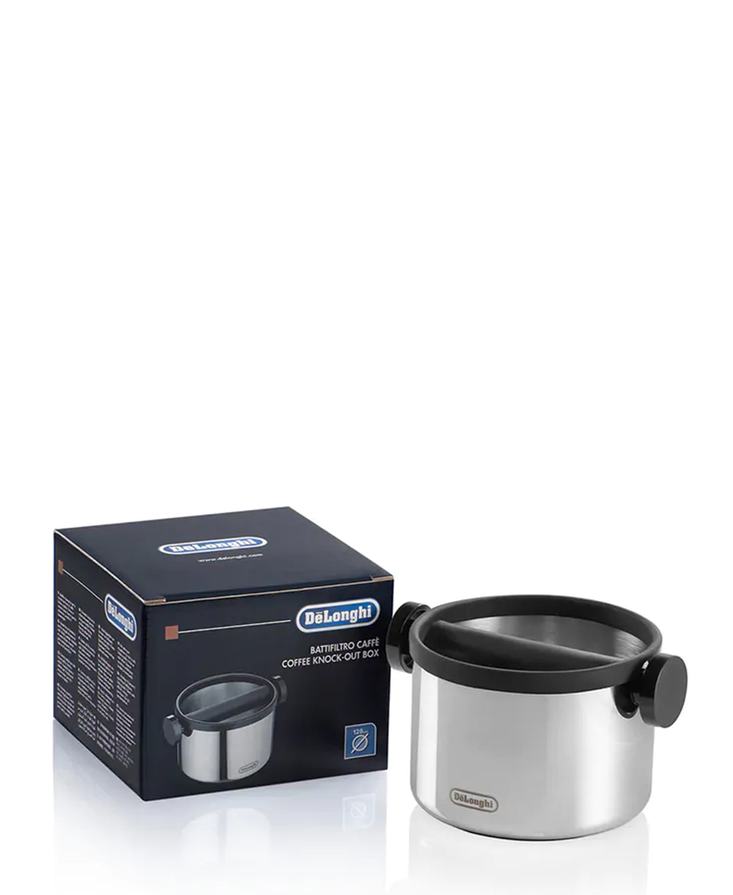 DeLonghi Knock Out Box - Silver