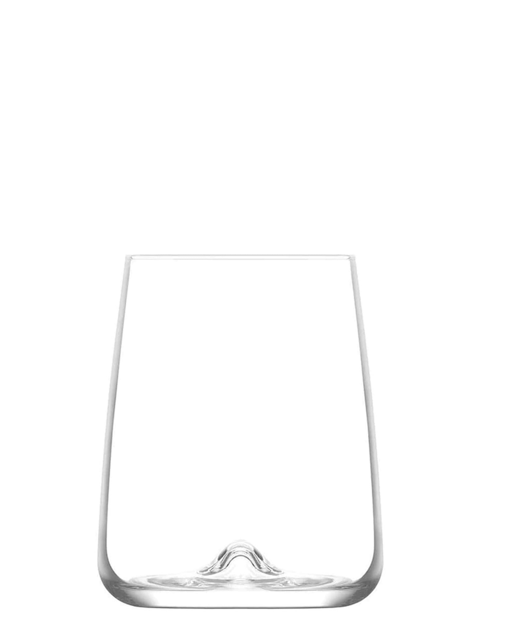 LAV Terra Whiskey Glass Set 475ml Set of 6 - Clear