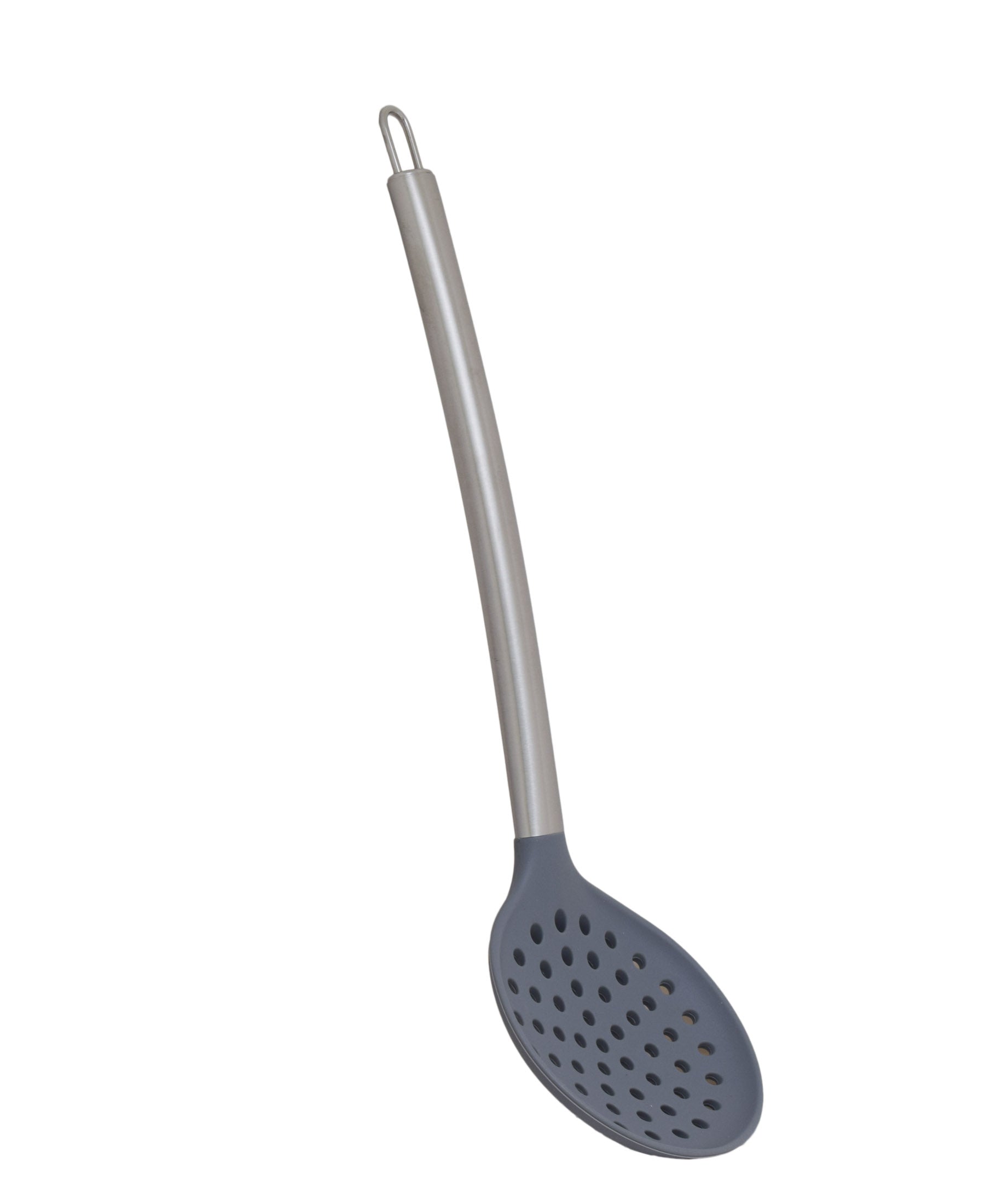 Table Pride Stainless Steel Slotted Spoon - Grey