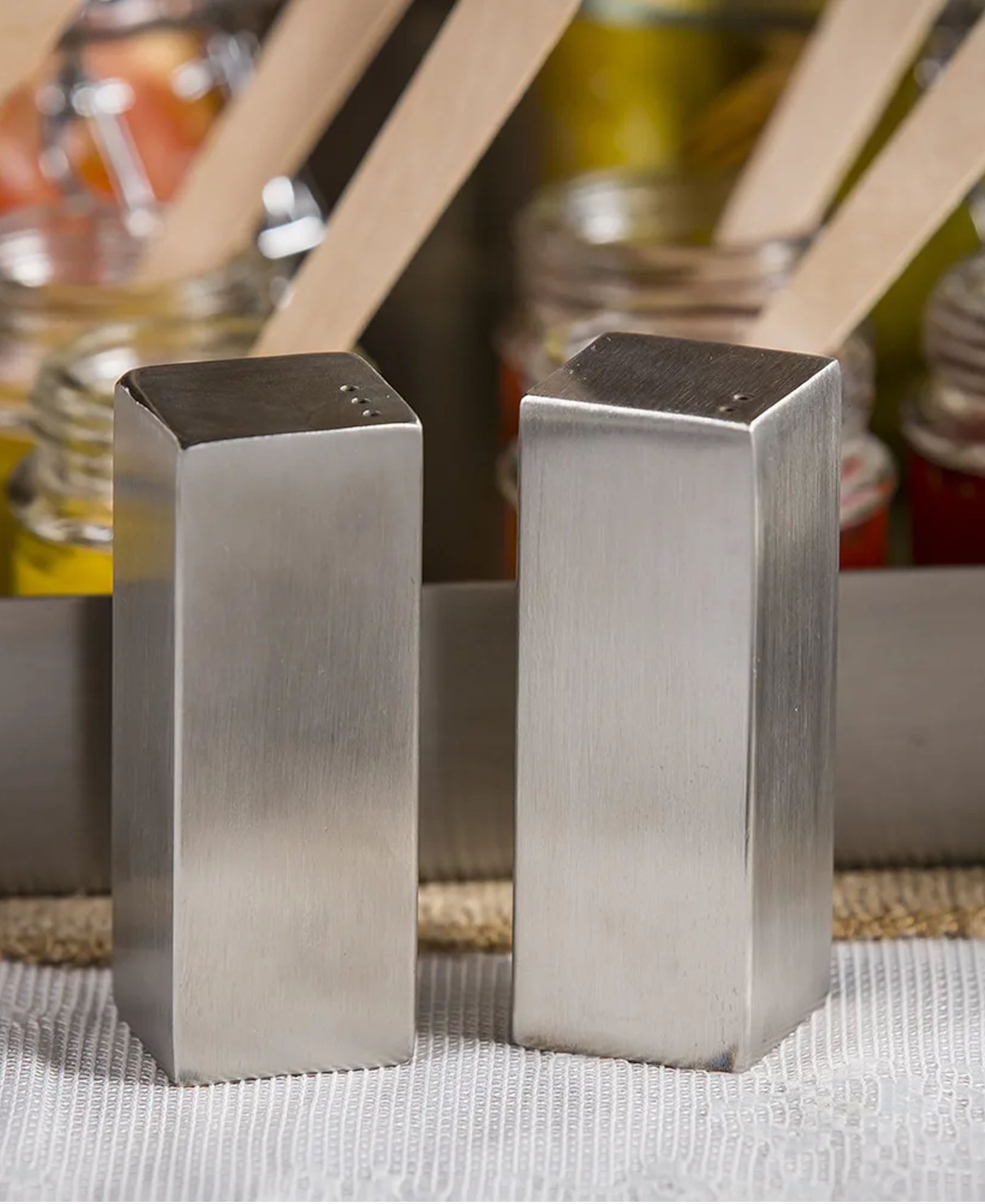 Kitchen Life Salt And Pepper Shaker - Grey