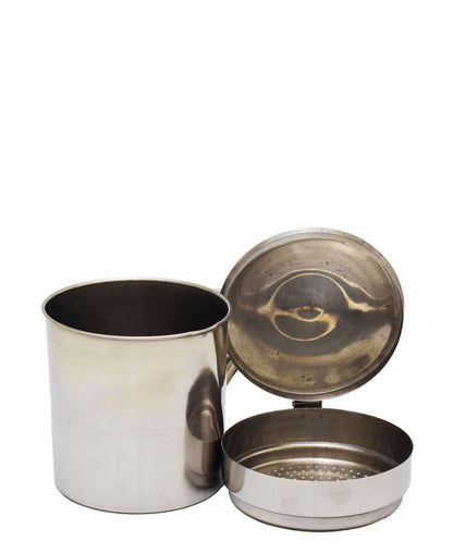 Kitchen Life 500ML Olive Oil Container - Silver