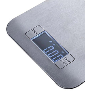 MasterPro Digital Kitchen Scale 5kg - Silver