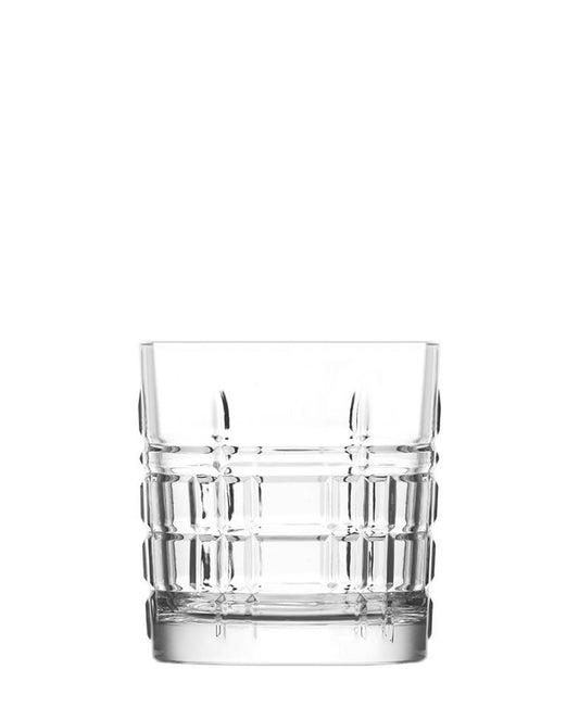 LAV Brit 6 Piece Whiskey Glass - Transparent