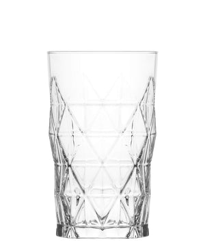 LAV Keops 6 Piece Hi Ball Glass - Clear