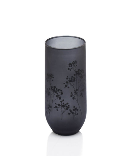 Kitchen Life Floral Print Glass - Grey