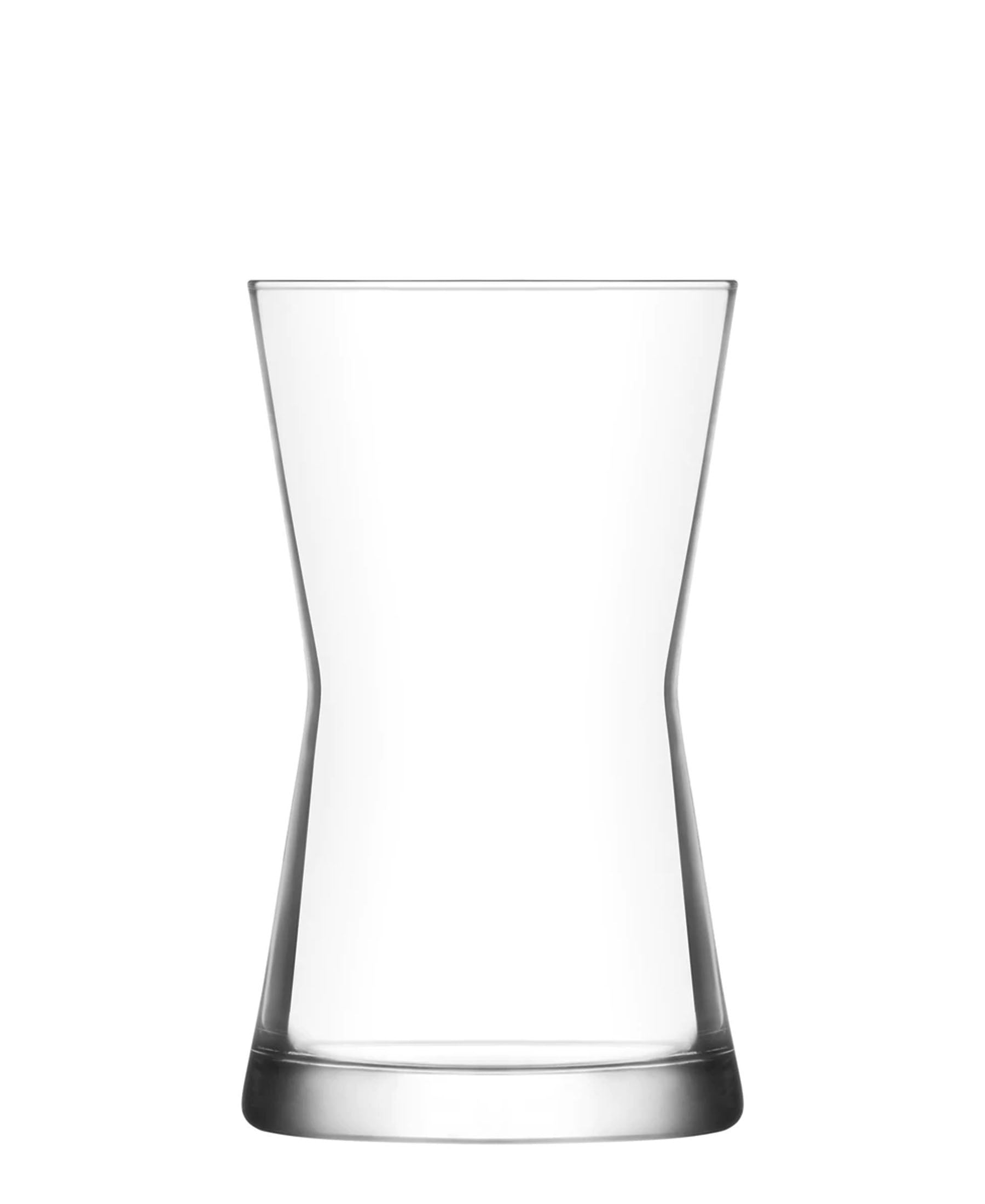 LAV Derin 6 Piece Hi Ball Glass - Clear
