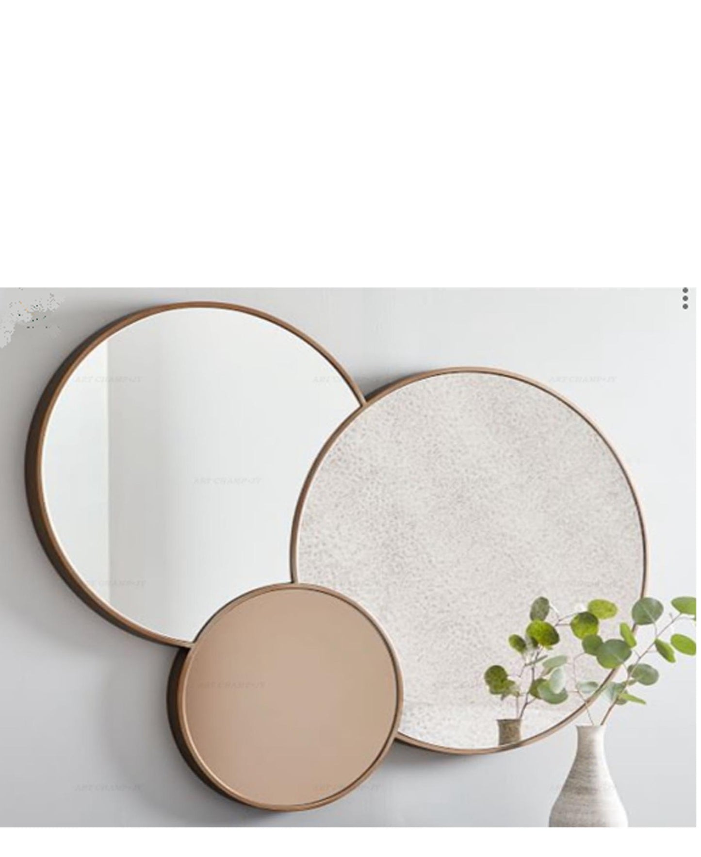 Urban Decor Wall Mirror - Gold