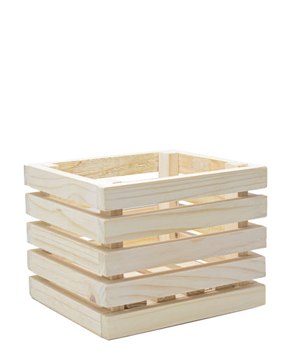 Nu Pine Small Plant Box - Oak