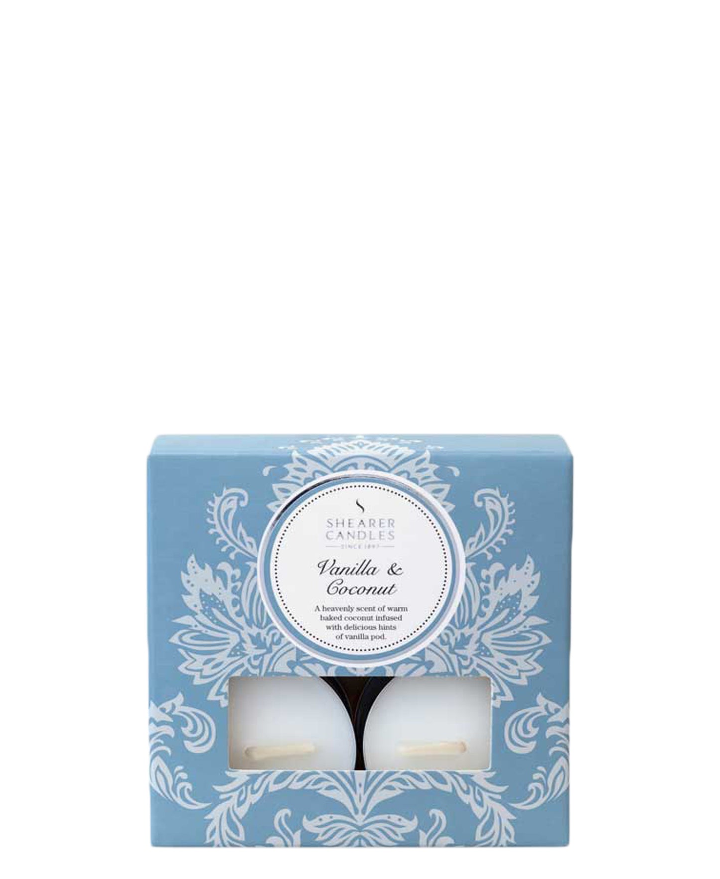 Shearer Candles Vanilla & Coconut Tea Lights