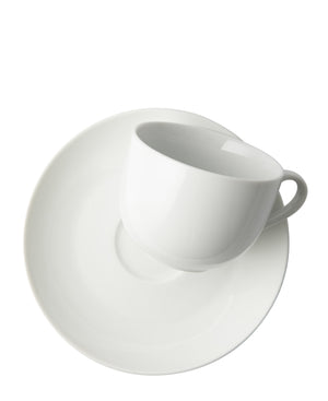 Jenna Clifford Galateo Coupe Cup & Saucer - Super White