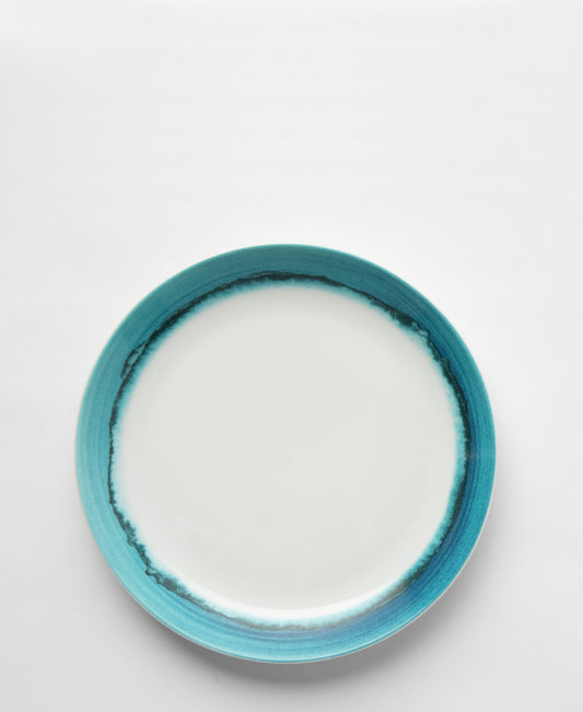 Jenna Clifford Galateo Side Plate - Blue Ring