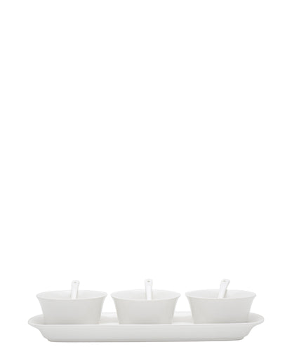 Symphony Alfresco 7 Piece Sauce Set - White