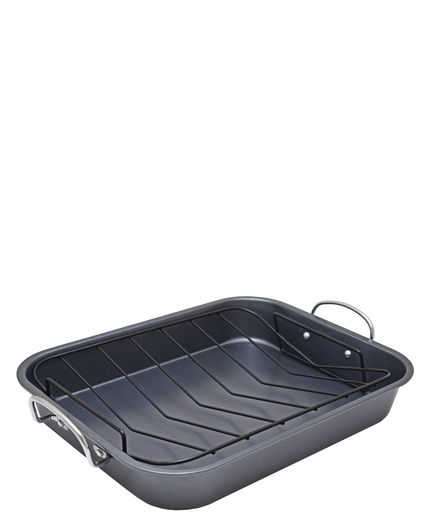 Salton Non-Stick Roaster Pan 37cm - Black