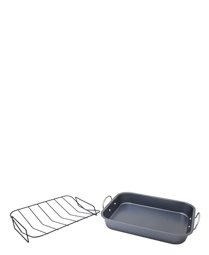 Salton Non-Stick Roaster Pan 37cm - Black