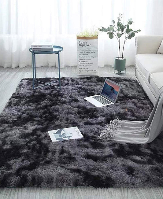 Shaggy Fluffy Carpet 1500mm x 2000mm - Violet