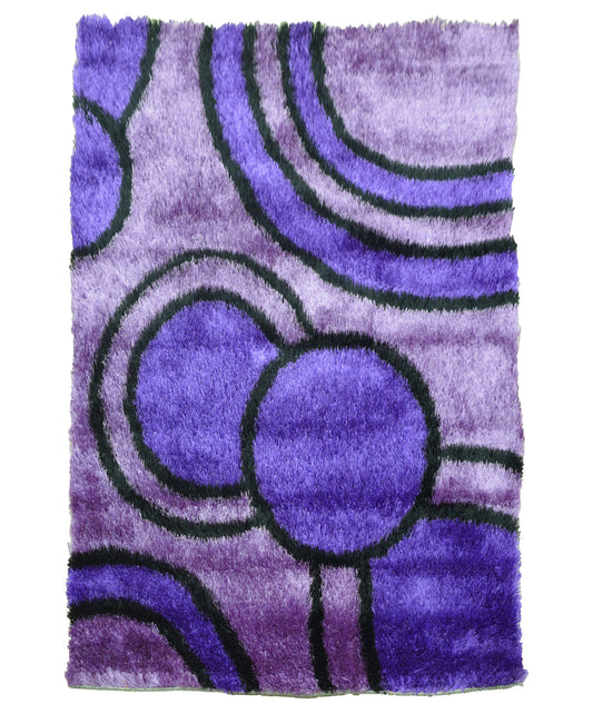 Shaggy Purple Haze Carpet 1200mm x 1600mm - Purple