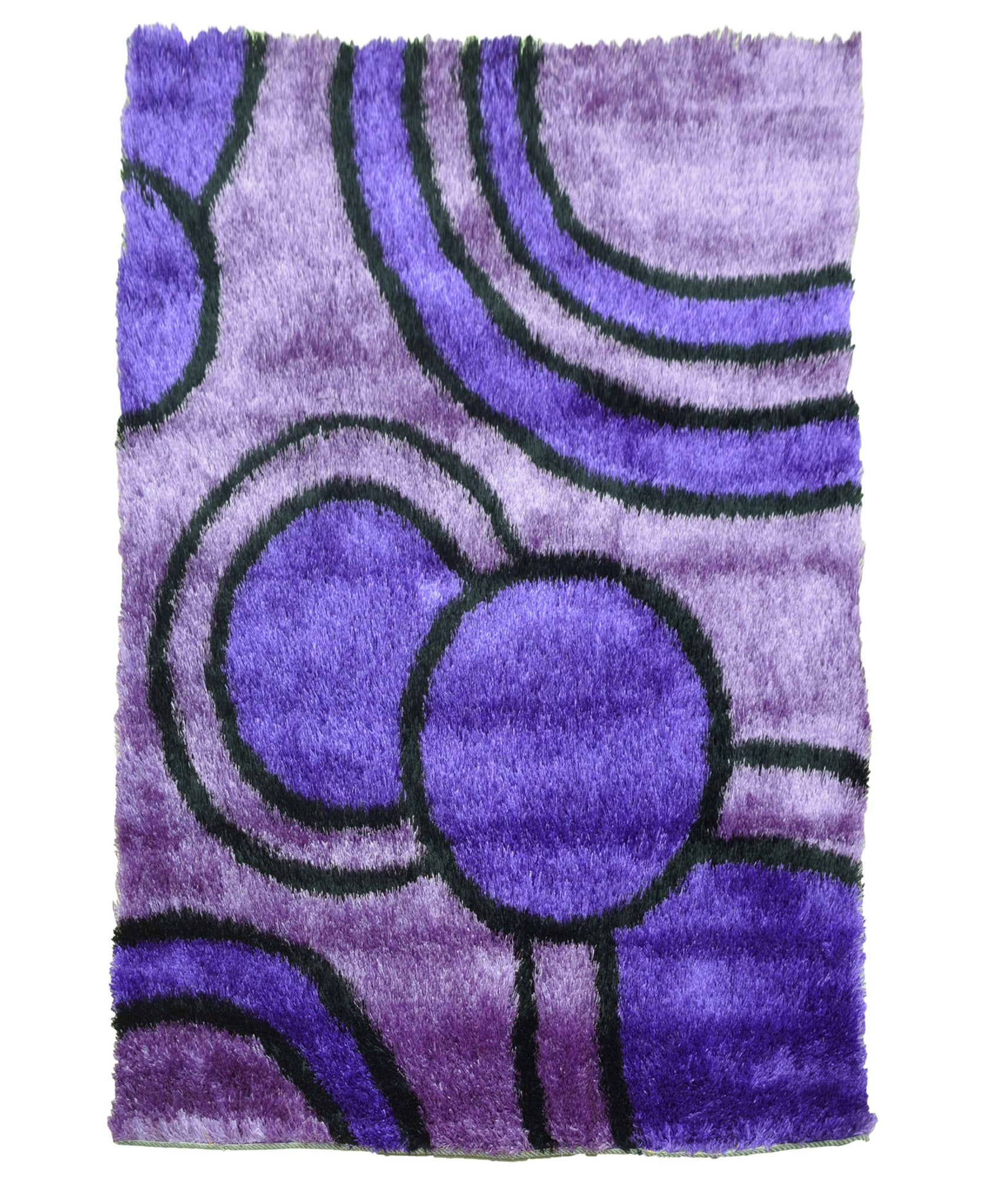 Shaggy Purple Haze Carpet 500mm x 800mm - Purple