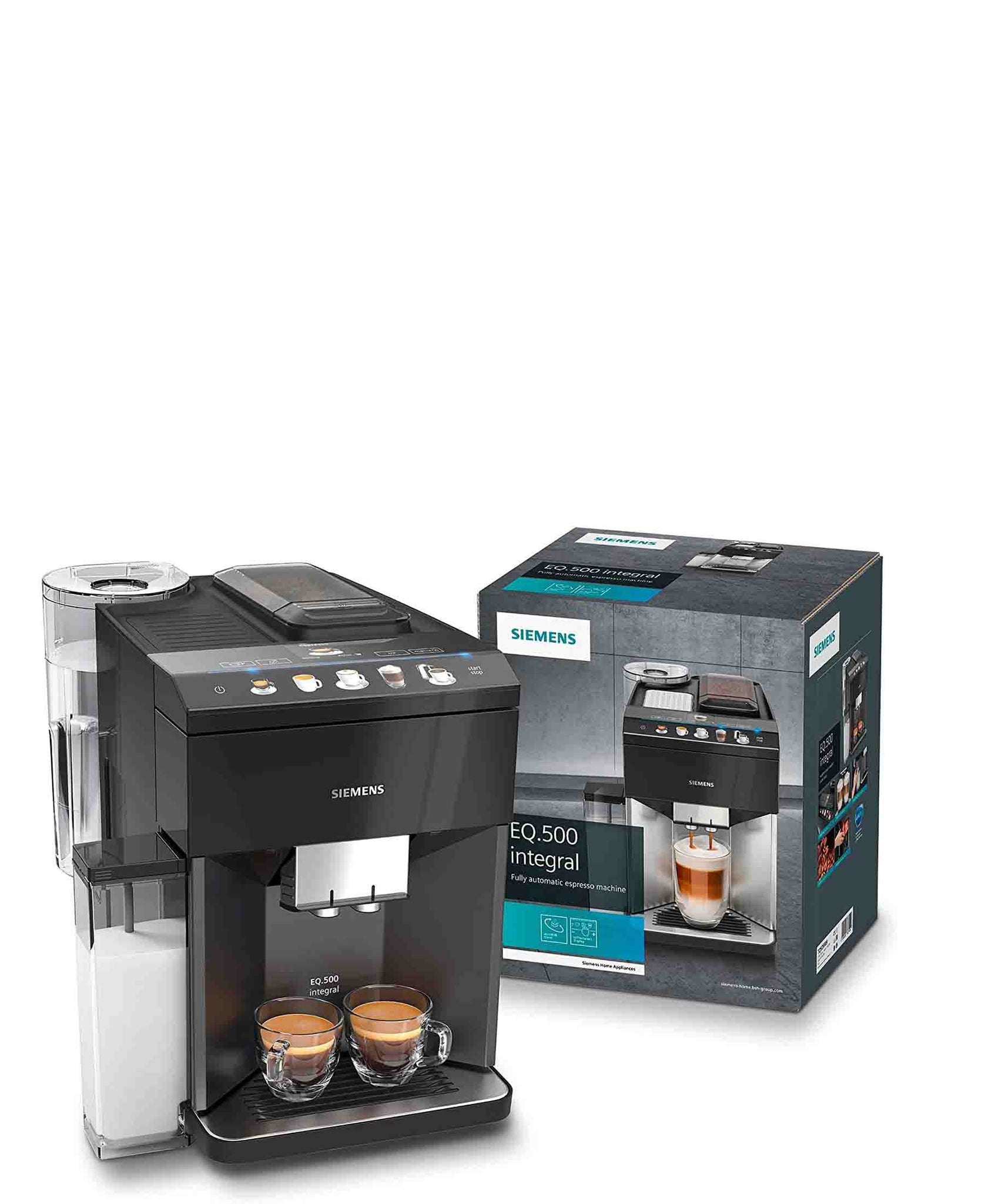 Siemens EQ.500 Fully Automatic Coffee Machine Silver The Culinarium
