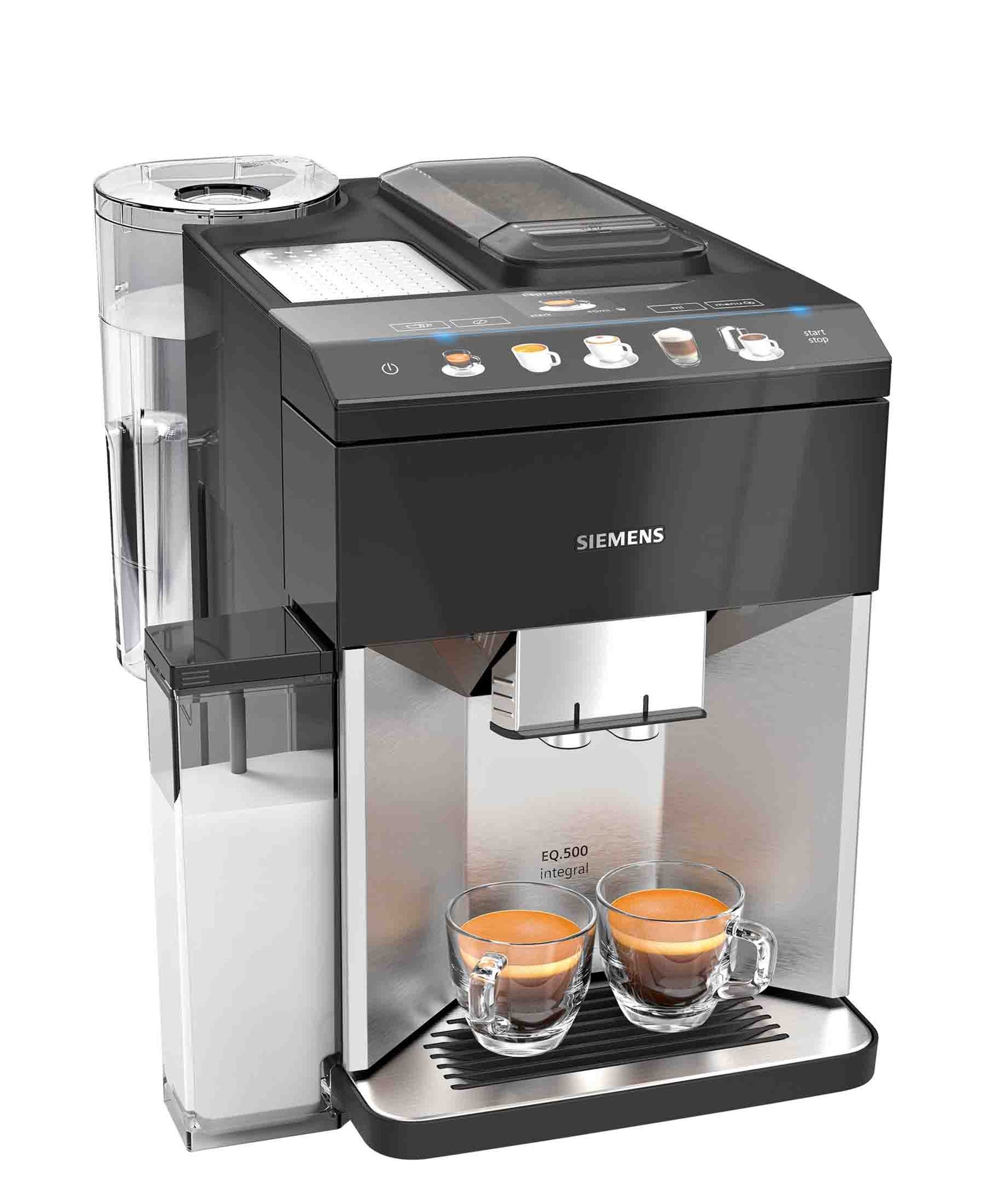Siemens EQ.500 Fully Automatic Coffee Machine Silver The Culinarium