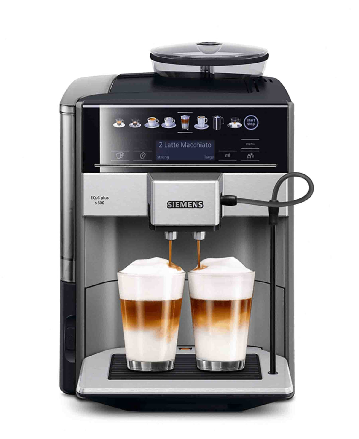 Siemens EQ.6 plus s500 Fully Automatic Coffee Machine - Silver – The ...